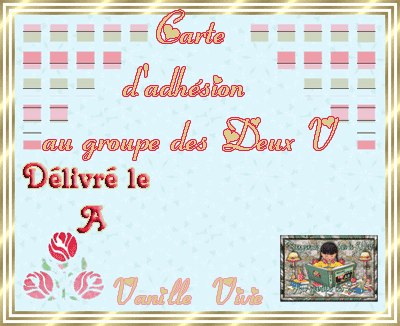 ~~ Merci Vanille et Vivie ~~